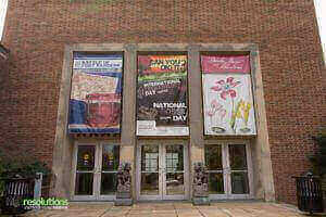 Colorful panels for the McClung Museum of Natural History and Culture